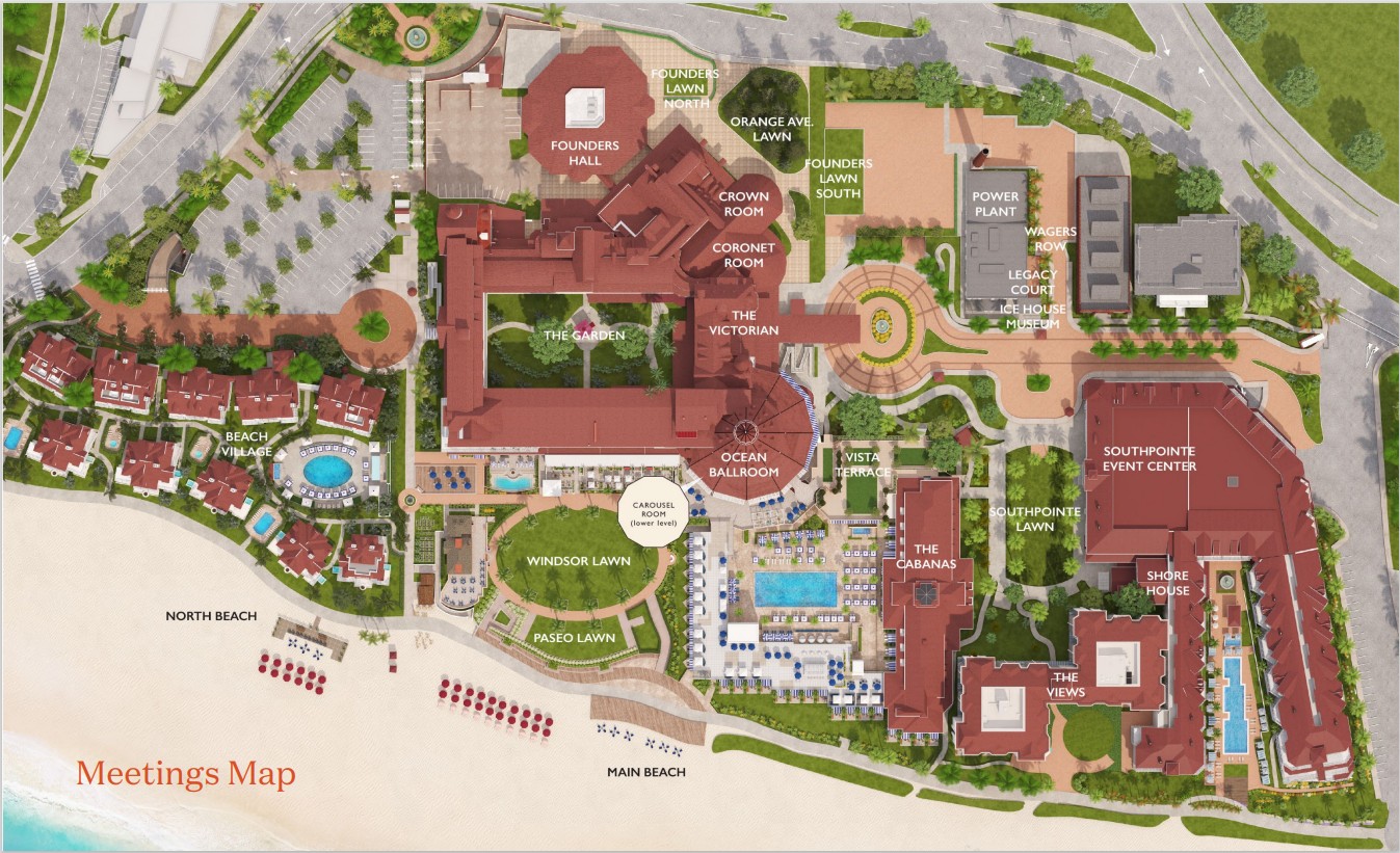 Hotel del Coronado Aerial View