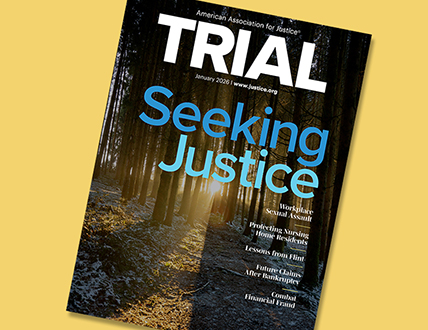 Trial Magazine January 2026 Seeking Justice